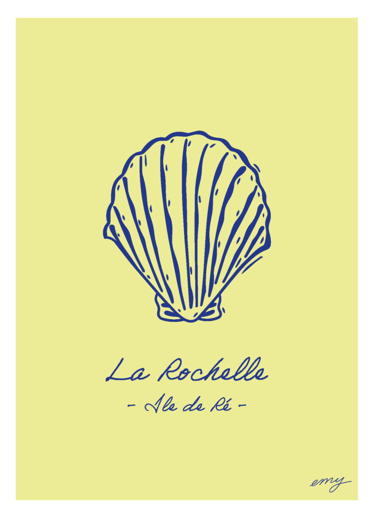 Collection plage illustrations
