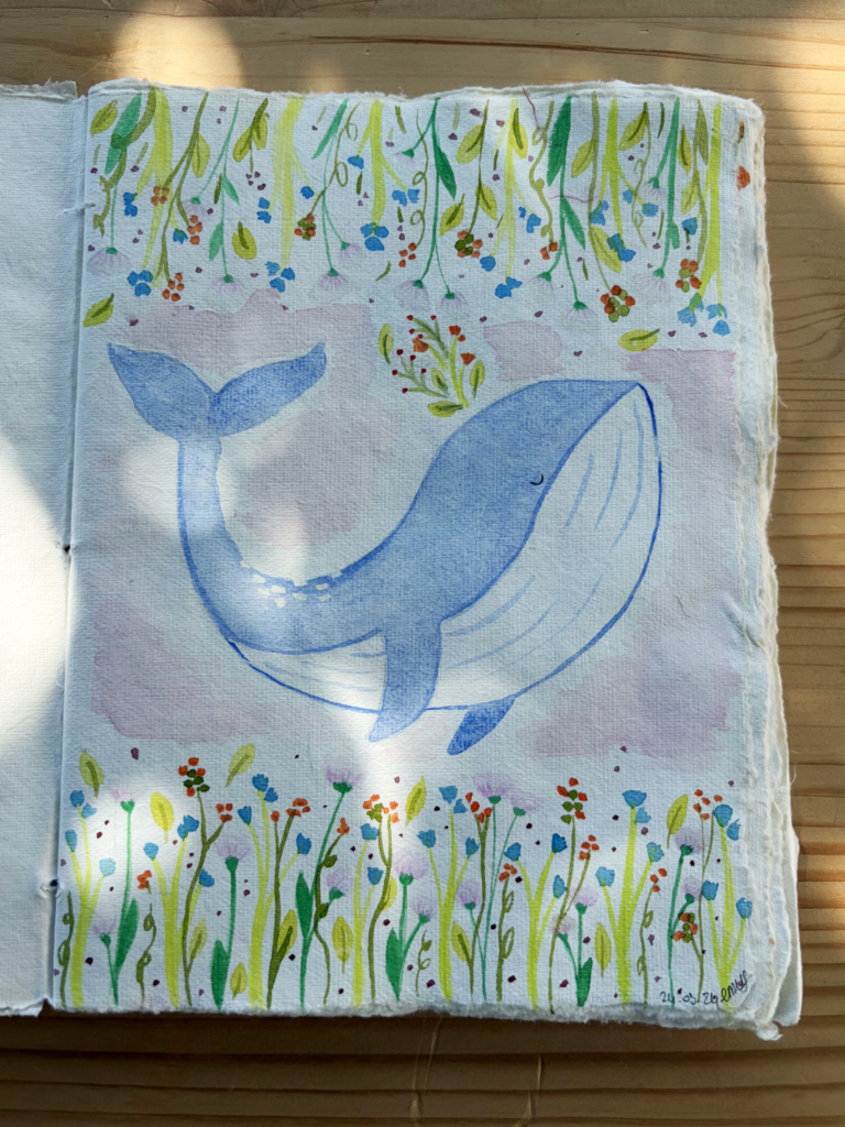 Aquarelle ateliers créatifs La Rochelle