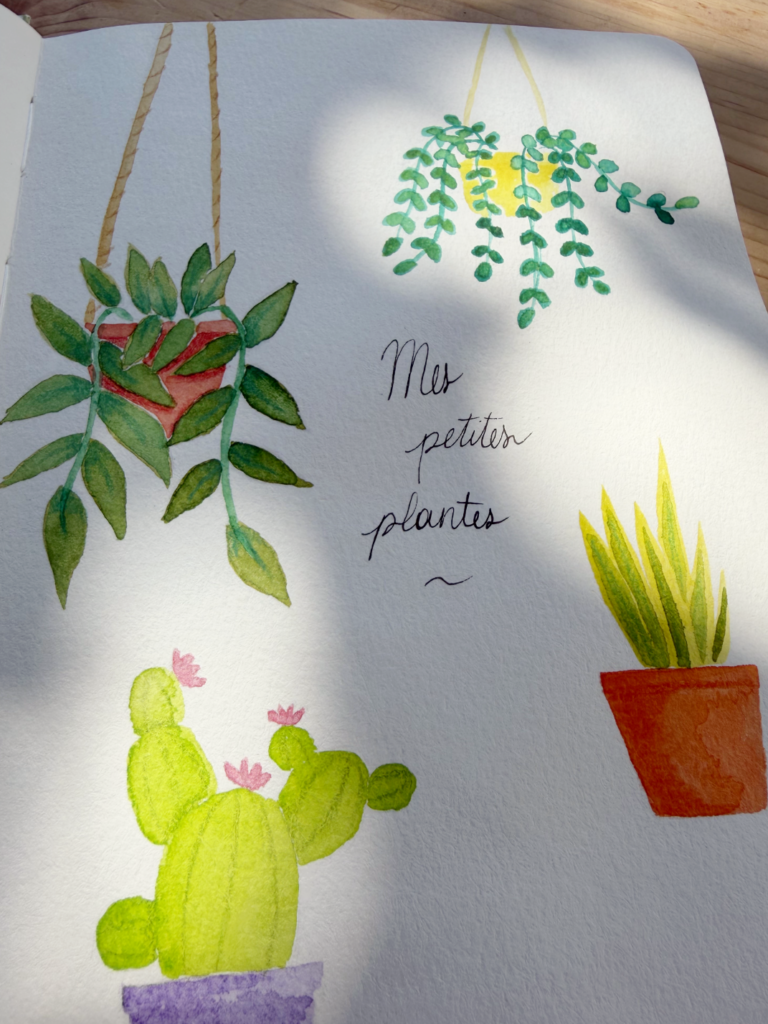 Aquarelle ateliers créatifs La Rochelle